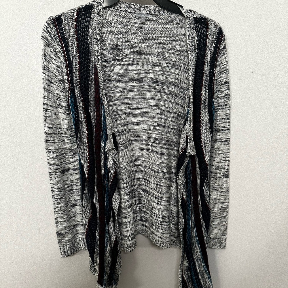 Grey Knitted Cardigan. Size M. Charlotte Russe.